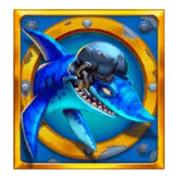Razor Returns Blauer Hai Symbol